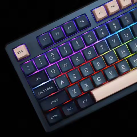 GK5 PBT Double Shot Keycap 146 Keys For MX Mechanical Keyboard Melody 96 KBD75 68 61 87 104 Keychron