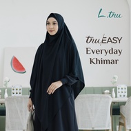 L.tru - Comfortable Premium T-Shirt Khimar Hijab for Umrah & Hajj | Everyday Khimar | Syar'i Hijab |