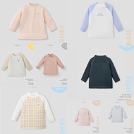 Nous (6M-2Y) - 3cm collar long sleeve shirt - Nu Velours for Nous boys and girls - NF05B