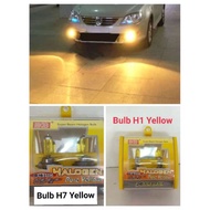 Halogen Bulb Yellow H1 /H7 1Set.*READY STOCK *