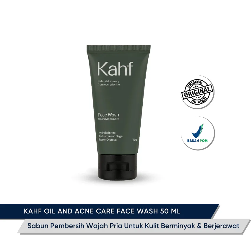 KAHF Face Wash Man Netto 100ML All Varian
