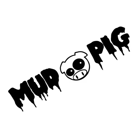 Mud Pig Off Road Sticker Decal Vinyl 4WD 4x4 For Patrol Ranger Navara Jimny DMAX SUV Stickers Vinyl 