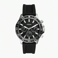 Fossil Men's Quartz Silicone Three-Hand Watch Stainless Steel Case/Glass Mirror BQ2494/BQ2498/BQ2499