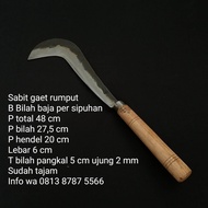 sabit arit rumput gaet baja per super tajam