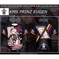 Azur Lane KMS Prinz Eugen Anime Fullprint T-Shirt