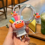 Samsung 25W Cartoon Charger Protector Samsung 25W Cartoon Cable Protector Samsung 25W Charger Head S