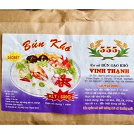 Vinh Thanh dry vermicelli 555 pieces 6kg /. Package (500g) 5kg.