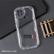 OPPO A15 OPPO A15S SOFT CASE MELTING WAVY CHROME CASE G01 OPPO A15 OPPO A15S