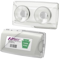 Zeyitian Ez Pass Holder Clear 1 Pack - Super Strong Suction Cups for Windshield, Toll Pass Transpond