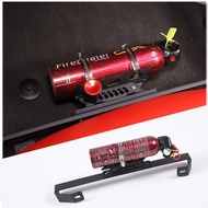 Aluminum Alloy Car Co-pilot Seat Extinguisher Mount Bracket Adjustable For Chevrolet Corvette C8 Sti