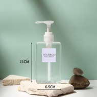 YHOME Botol Sabun Cair Pump Lucu Travel Plastik/Kotak Sabun Cuci Piring Shampoo  Y145