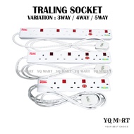 Trailing Socket/3Way/4Way/5Way Multi Socket/Wire Connector