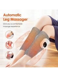 1對循環用腿部按摩器,無線小腿足部按摩器,適用於運動員的氣壓式腿部按摩器,緩解腿部疼痛