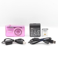 [USED] Nikon Digital Camera COOLPIX S3700 Pink 8x Optical Zoom 20.05 million pixels S3700PK