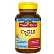NatureMade CoQ10-Day Vime Coenzyme Q10 200mg แคปซูลนิ่ม 140 แคปซูล-Global Agents