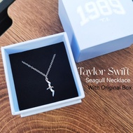 Taylor Swift Seagull Necklace Design Fashion Box 1989