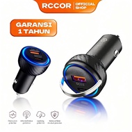 RCCOR Quick Charge 3.0 48W Car Charger (PD + QC3.0), Supports All Types Android &hp iphone, Cigarett