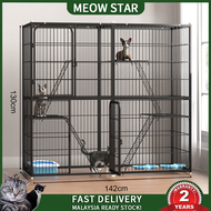 Cat Cage 3 Layer Sangkar Kucing Metal Large Big Size Murah Indoor Outdoor House Diy XXL