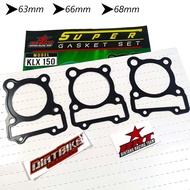 BRT Cylinder Head Gasket - Upper Block KLX 150 DTRACKER 150 Standard Bore Up 63 66 68 mm