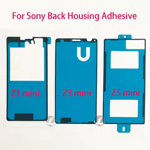 2pcs / Lot Back cover sticker for Sony Xperia Z Z1 Z2 Z3 plus Z4 Z5 Z1 Mini Z3 mini Z3 mini Z5 Mini 