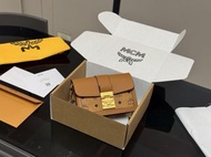 💎官方認證商戶💎Superb MCM 滿印老花 鏈條包