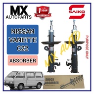 (WARRANTY 1 YEAR) SAIKO ABSORBER NISSAN VANETTE C22 ABSORBER FRONT / REAR