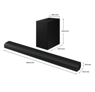Samsung B-Series Soundbar HW-B750D 5.1ch with Sub Woofer (2024) | Dolby 5.1ch