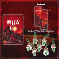 Mưa Đỏ - Ấn Bản Kỷ Niệm - Bìa Cứng - Tặng Kèm Bookmark + Móc Khoá Phone Charm Chibi Hình Tiểu Đội 1 