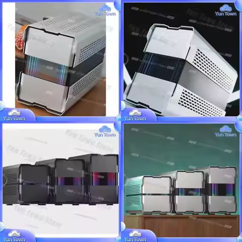 XT P121 240 Water Cooled ITX Small Computer 4090 Aluminum Chassis for PC Building Gaming Desktop Min