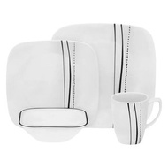 康寧餐具 - 16件 Cascading Lines 系列餐具套裝 (平行進口貨品)