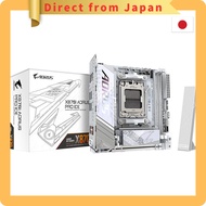 GIGABYTE X870I AORUS PRO ICE - White Mini-ITX Gaming Motherboard for AMD Ryzen, Model MB6574.【Direct