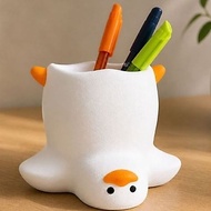 Table Cartoon Funny Duck Pen Holder Creative Pen Holder Funny Duck Pen Holder