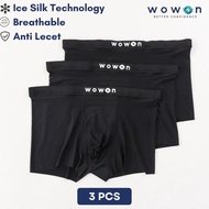 Wowon Men - Pria - Zero Gravity Feel - 3 Pcs *Mi96*