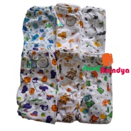 Dozens of Baby Pants | 1 Dozen Usagi Gold Baby Pants | Usagi Baby Long Pants with Print Motif