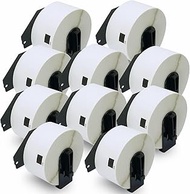 BETCKEY - Compatible Large Address Labels Replacement for Brother DK-1208 (1.4 in x 3.5 in), Use wit