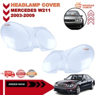 READY STOCK | MERCEDES W211 2003-2009 HEADLAMP COVER / HEADLIGHT COVER /HEADLIGHT LENS