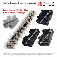 DHES Kripal CCM Wire Connector PVC Clear 12 Way Barrier Screw Electrical Terminal Connector Terminal