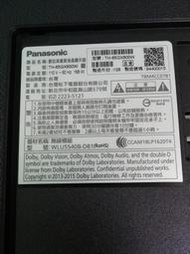 PANASONIC 國際 LED液晶電視 TH-65GX800W原廠拆機不良故障品電源板TNPA6700