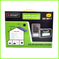 ℗ ◙ ☢ GD-8017 Good Light Plus Brighter Than Ever Solar Lighting System