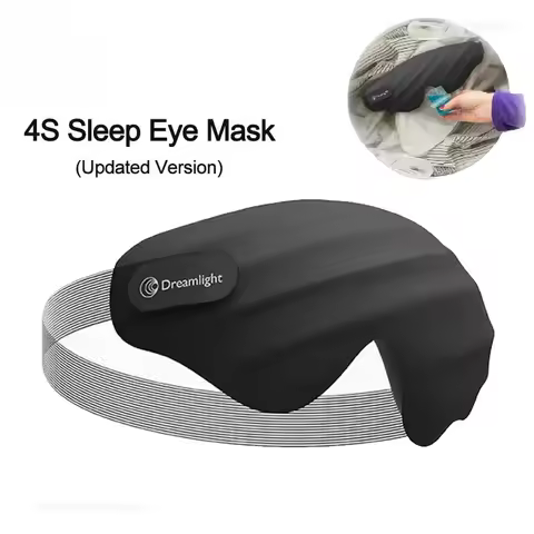 Dreamlight 3/4S Eye Mask Sleep 3D Stereoscopic Sleep Aid for Men Women Adult for Sleeping Block Out 