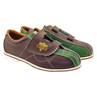 Ladies TCR3V Cobra Rental Bowling ShoesBrown/Green 6
