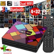Android 9.0 HK1 COOL กล่องทีวี 2.4G/5G Dual WiFi BT4.0 Rockchip RK3318 HK1 Cool H.264 YouTube 4K 108