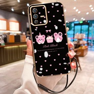 HP Casing For VIVO V23 5G V23i 5G V23E 5G V23E 4G Case Cake Casing Cartoon Pattern HP Casing Layered