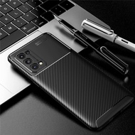 Oppo Reno 5 / Reno 5 Pro Carbon Fiber Rugged Case - Black