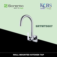 SORENTO SRTWT5607 Wall Mounted Kitchen Tap Stainless Steel 304 Material Kitchen Sink Faucet / Tap Si