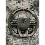 Toyota GR Steering Wheel Alcantara Carbon With paddle shift GR STEERING