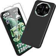 Xiangyun Mobile Phone Case for Blackview Shark 6 Case with 1 Piece Tempered Glass Protection Protect