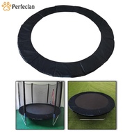 [Perfeclan] Trampoline Spring Cover Trampoline Edge Cover Trampoline Accessory Standard Trampoline Replacement Pad Edge Protector (Black)