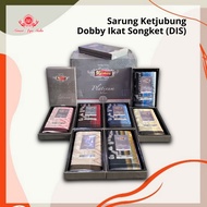 Ketjubung Sarong Silver DISPLATINUM Original | Original Dobby Ikat Songket Woven Sarong, Premium Adu