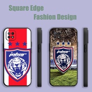 Casing For iPhone 15 16e 16 17 AIR Pro Max Plus Johor jdt blue logo DJM02 Phone Case Square Edge